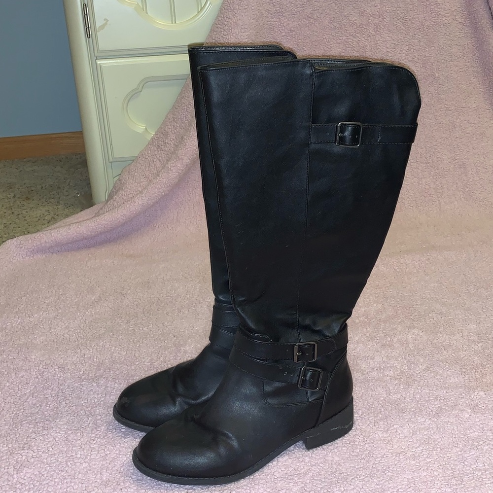 Knee high boots